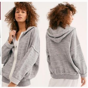 Free People In Bloom zip hoodie